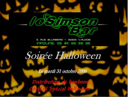 Soirée Halloween